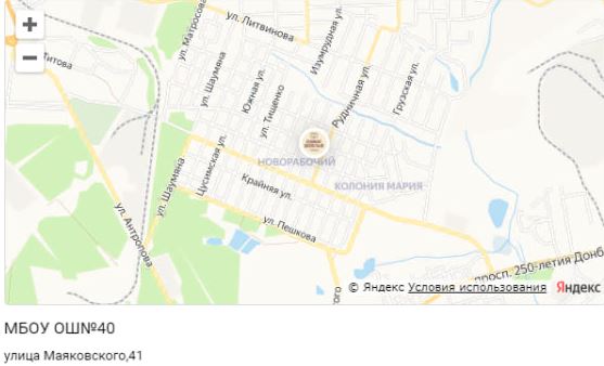 Карта проезда